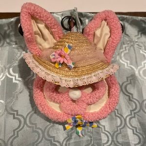 Vintage Handmade Hanging Easter Bunny Decoration